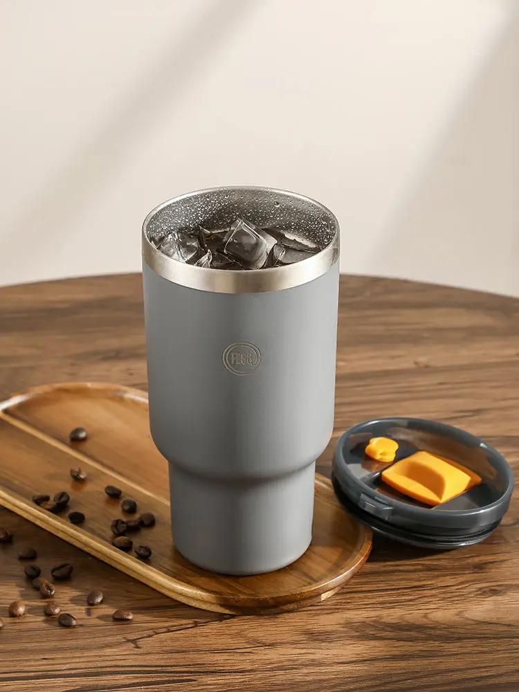 Acacia Wood Coffee Serving Plate With Walnut Accent VC10002 - FosaHome