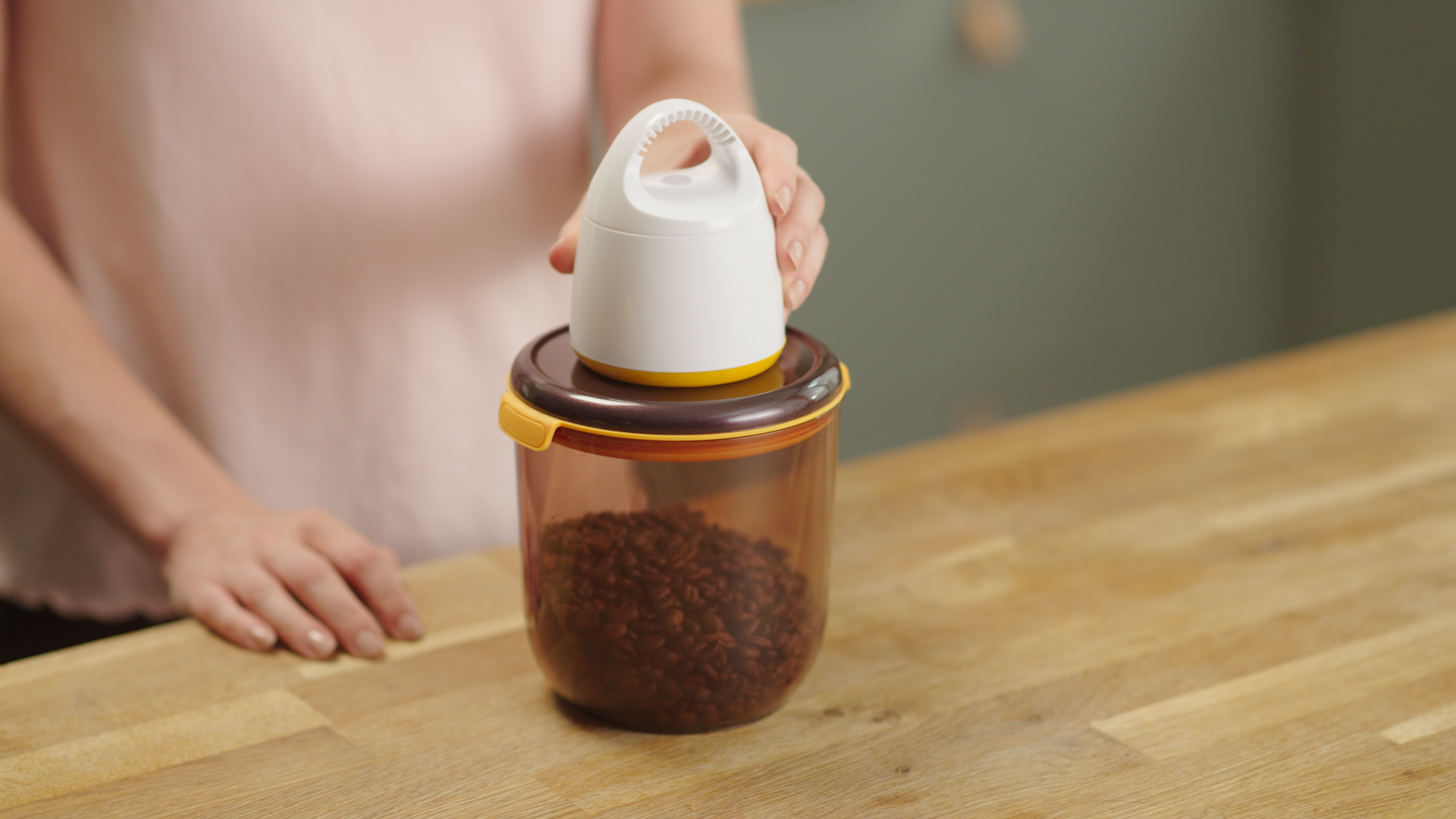 UV-Block Coffee Canister VC11350 FosaHome