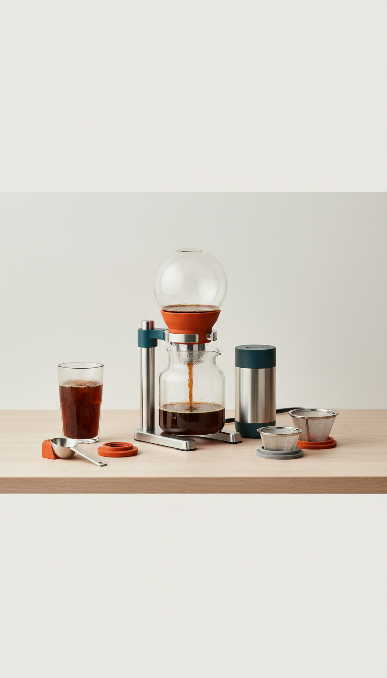 Vacuum Extraction Cold Brew Device VacBrew Coffee
