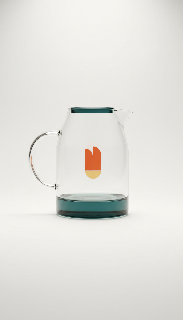 Branded Glass Cold Brew Carafe VacBrew Coffee