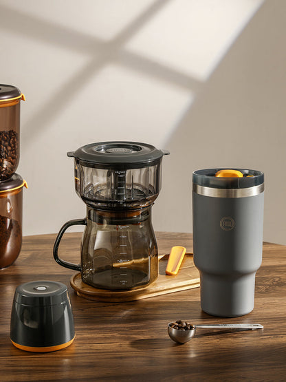 VacBrew: The Ultimate Hot & Cold Brew Vacuum Coffee Maker - Black Edition VC30000 FosaHome