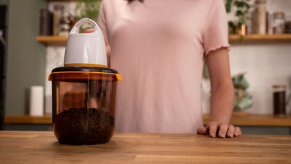 UV-Block Coffee Canister VC11350 FosaHome